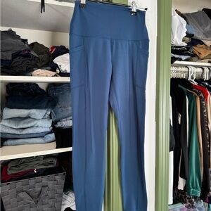 Yogalicious Navy High-Rise Leggings